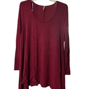 Red Tunic Top